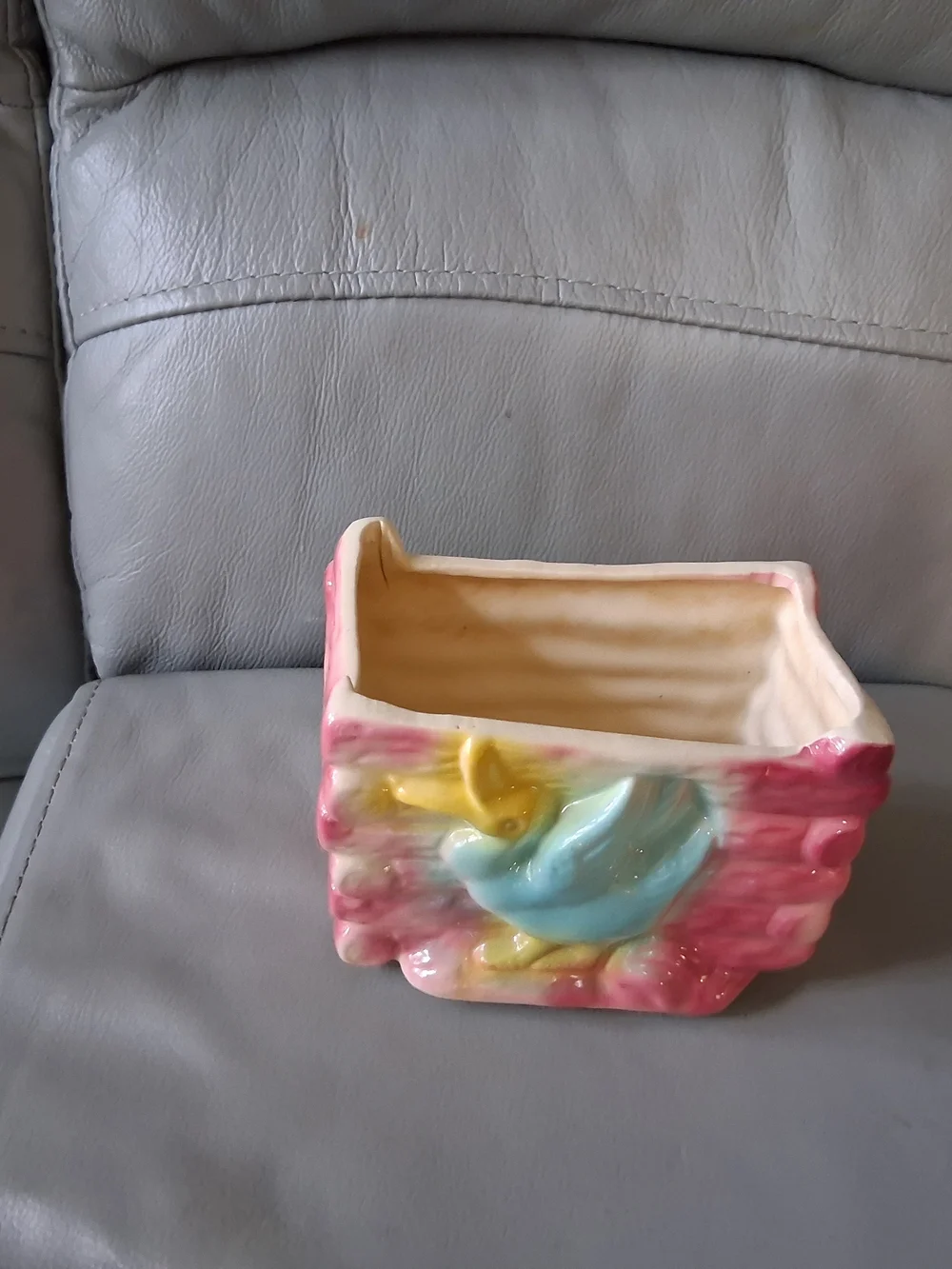 Vintage Royal Copley Duck Planter